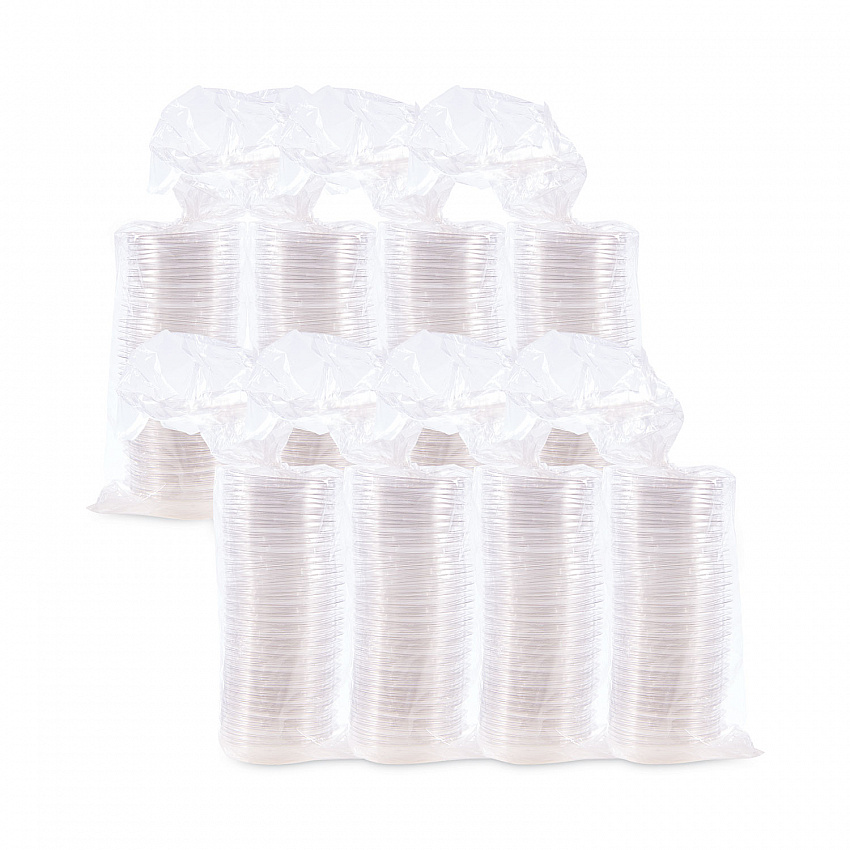 PresentaBowls Clear Dome Lids, 5.4" Diameter x 1.1" h, Plastic, 504/Carton (C16BDL)