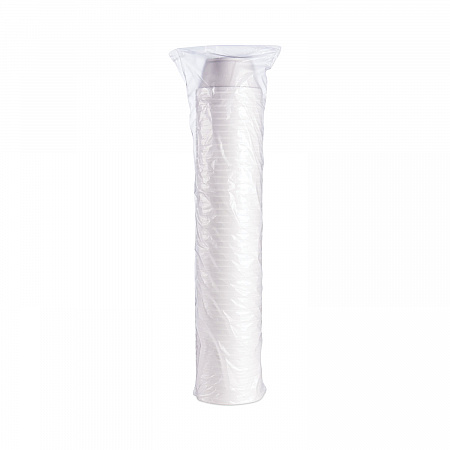 Foam Container, Extra Squat, 8 oz, White, 1,000/Carton (8SJ20)