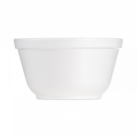 Insulated Foam Bowls, 10 oz, White, 50/Pack, 20 Packs/Carton (10B20)