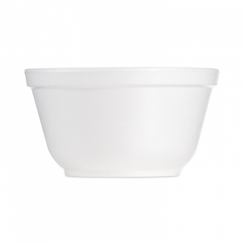Insulated Foam Bowls, 10 oz, White, 50/Pack, 20 Packs/Carton (10B20)
