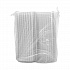 ClearSeal Hinged-Lid Plastic Containers, 3 Compartments, 9.4 x 8.9 x 3, Plastic, 100/Bag, 2 Bags/Carton (C95PST3)