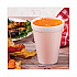 Foam Drink Cups, 12 oz, White, 25/Pack (12J12BG)