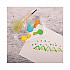ClearPac Large Nacho Tray, 2 Compartments, 3.3 oz, 6.2 x 6.2 x 1.6, Clear, Plastic, 500/Carton (C68NT2)