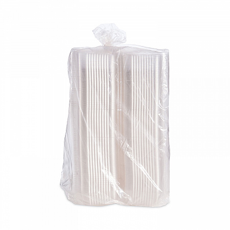 StayLock Clear Hinged Lid Containers, 5.4 x 9 x 3.5, Clear, Plastic, 250/Carton (C35UT1)