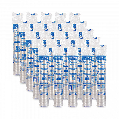 Ultra Clear Cups, 5 oz, Plastic, 100/Bag, 25 Bags/Carton (5C)