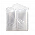 ClearSeal Hinged-Lid Plastic Containers, 9.3 x 8.8 x 3, Clear, Plastic, 100/Bag, 2 Bags/Carton (C95PST1)