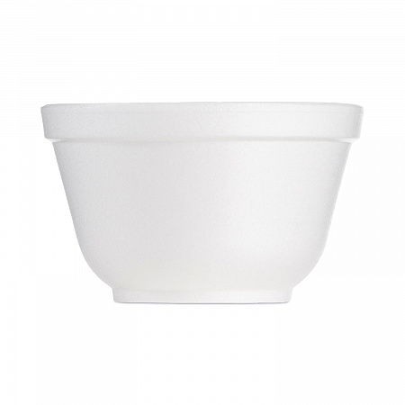 Foam Container, Squat, 6 oz, White, 50/Pack, 20 Packs/Carton (6B12)
