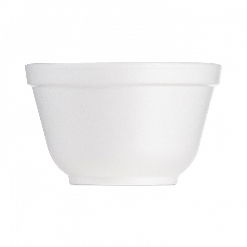 Foam Container, Squat, 6 oz, White, 50/Pack, 20 Packs/Carton (6B12)