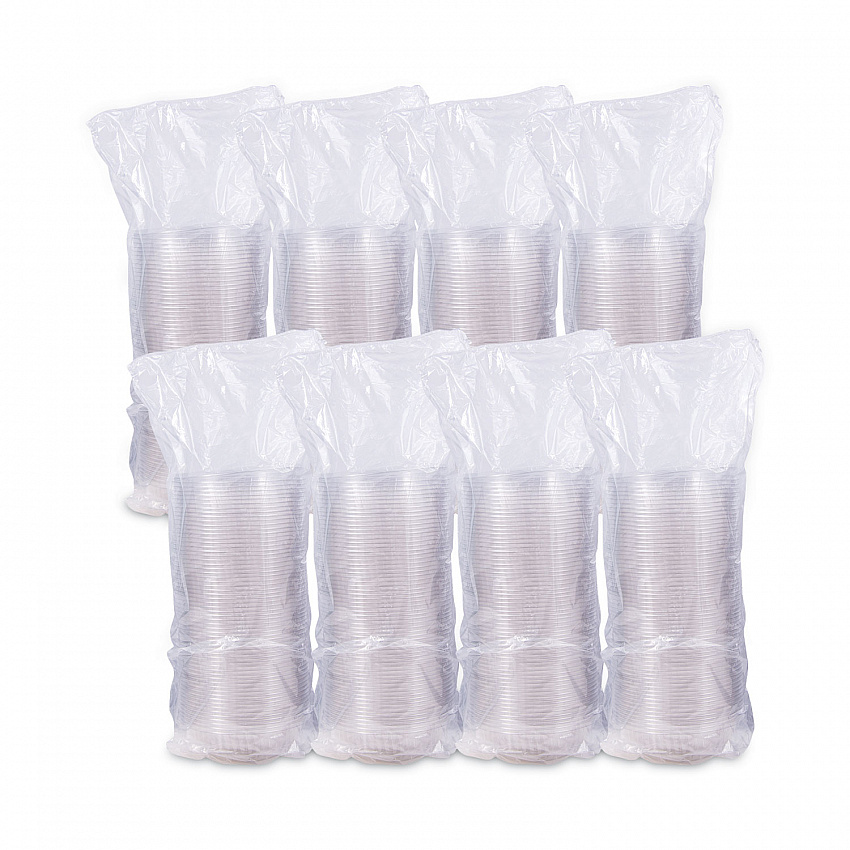 PresentaBowls Clear Bowls, 12 oz, Plastic, 63/Bag, 504/Carton (C12B)