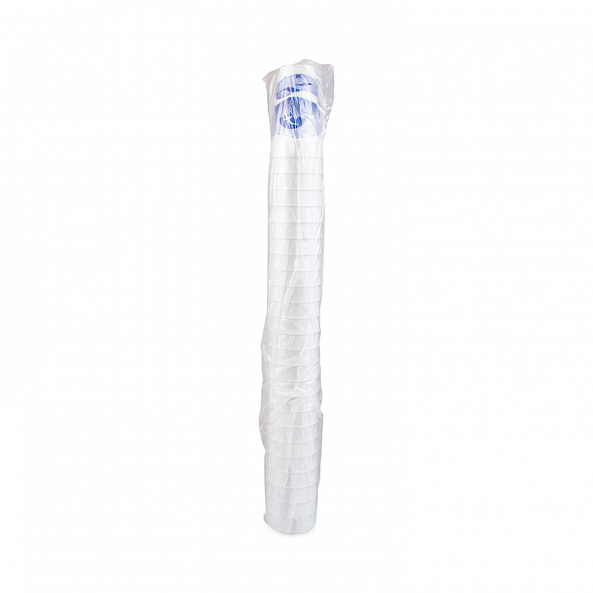 Horizon Hot/Cold Foam Drinking Cups, 20 oz, White/Blueberry, 25/Bag, 20 Bags/Carton (20J16H)