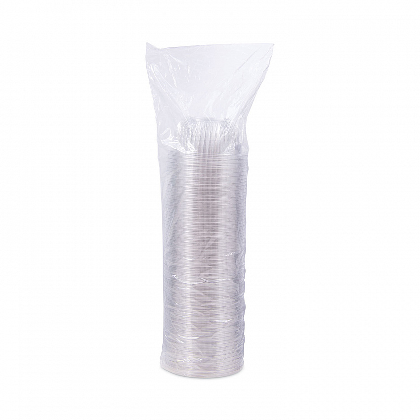 PresentaBowls Clear Bowls, 16 oz, Plastic, 63/Bag, 8 Bags/Carton, 504 Bowls/Carton (C16B)