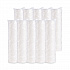 Plastic Lids for Foam Containers, Vented, Fits 3.5 oz to 6 oz, White, 100/Pack, 10 Packs/Carton (6JL)