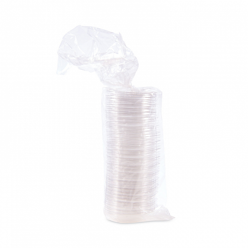 PresentaBowls Clear Dome Lids, 5.4" Diameter x 1.1" h, Plastic, 504/Carton (C16BDL)