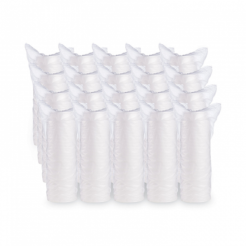 Foam Container, Squat, 8 oz, 4.63" Diameter x 1.13" h, White, 500/Carton (8SJ32)