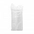 ClearSeal Hinged-Lid Plastic Containers, 13.8 oz, Clear, Plastic, 500/Carton (PET53PST1)