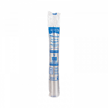 Ultra Clear Cups, 5 oz, Plastic, 100/Bag, 25 Bags/Carton (5C)