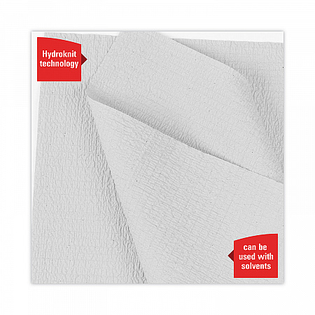General Clean X60 Cloths, Small Roll, 9.8 x 13.4, White, 130/Roll, 12 Rolls/Carton (35401)