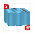 General Clean X60 Cloths, Small Roll, 9.8 x 13.4, Blue, 130/Roll, 12 Rolls/Carton (35411)