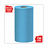 General Clean X60 Cloths, Small Roll, 9.8 x 13.4, Blue, 130/Roll, 12 Rolls/Carton (35411)