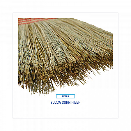 Parlor Broom, Yucca/Corn Fiber Bristles, 56