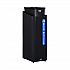 Sustain Decorative Refuse with Recycling Lid, 15 gal, Metal/Plastic, Black/Blue (2078994)