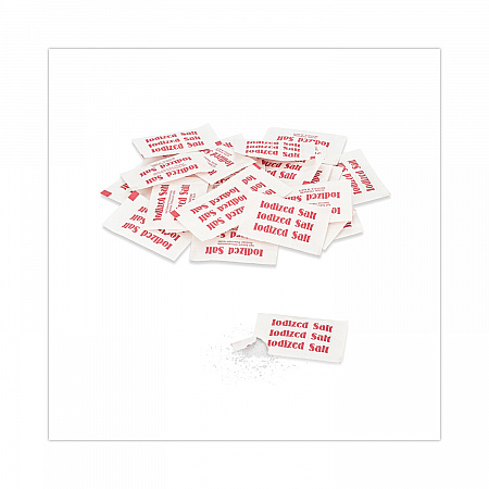 Iodized Salt Packets, 0.75 g Packet, 3,000/Box (15261)