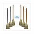 100% Corn Brooms, 60