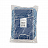 Dust Mop Head, Looped-End, Cotton/Synthetic Fibers, 18 x 5, Blue (1118)