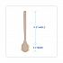 Utility Brush, Cream Polypropylene Bristles, 5.5