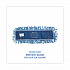 Dust Mop Head, Looped-End, Cotton/Synthetic Fibers, 24 x 5, Blue (1124)