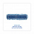 Dust Mop Head, Cotton/Synthetic Blend, 36 x 5, Looped-End, Blue (1136)