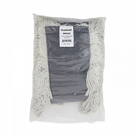 Disposable Dust Mop Head, Cotton, Cut-End, 60 x 5 (1660CT)