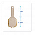 Utility Brush, Cream Tampico Bristles, 5.5
