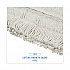 Disposable Cut End Dust Mop Head, Cotton/Synthetic, 24 x 5, White (1624)