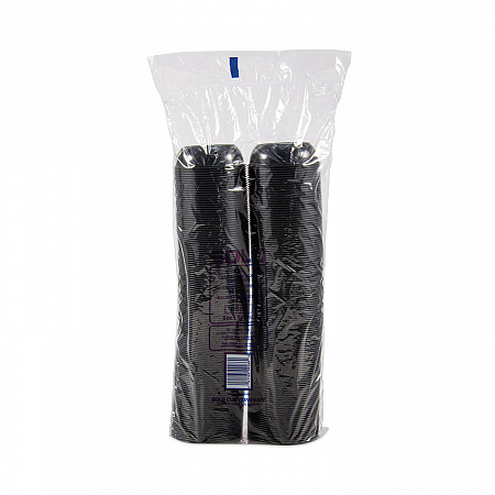 Polystyrene Portion Cups, 5.5 oz, Plastic, Black, 250/Bag, 10 Bags/Carton (DSS50001)