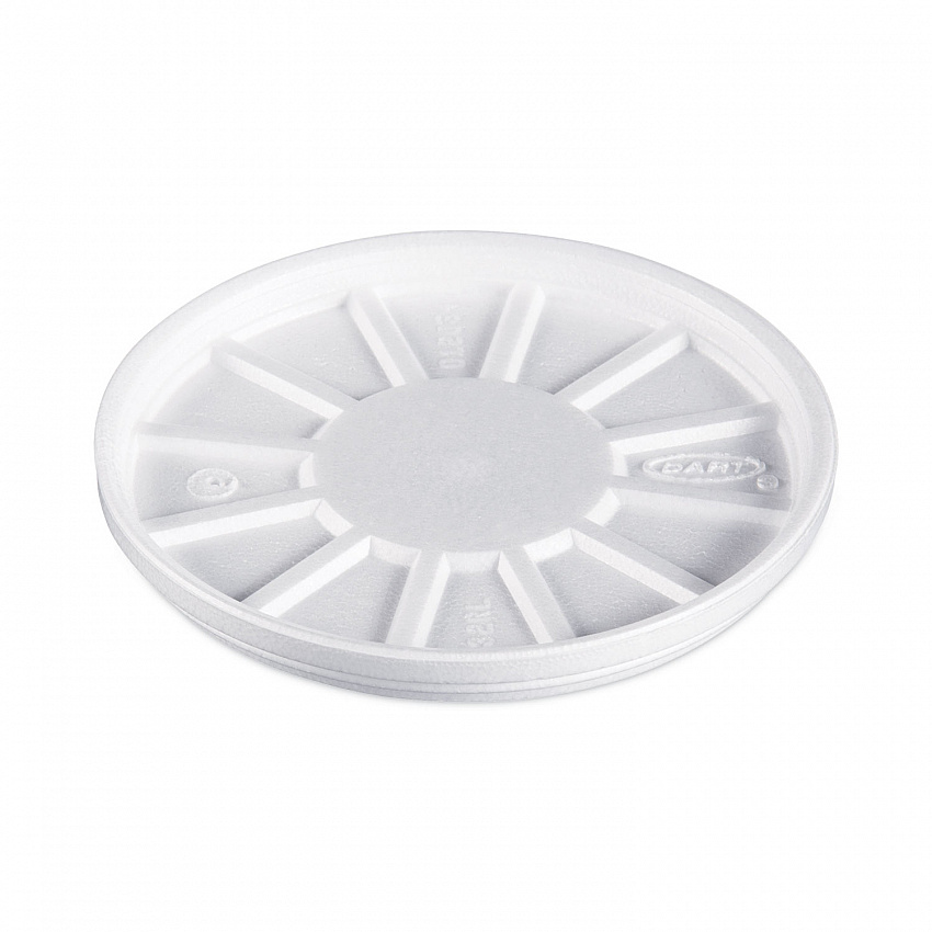 Non-Vented Cup Lids, Fits 32 oz/44 oz Hot Cups, Plastic, Clear, 500/Carton (32CLR)