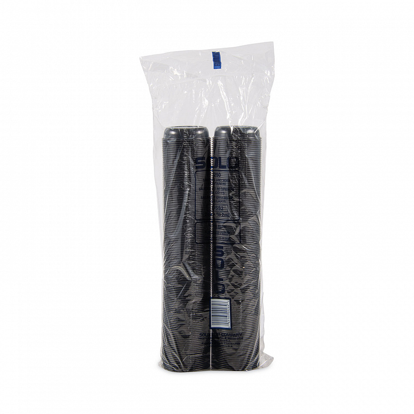 Polystyrene Portion Cups, 2.5 oz, Plastic, Black, 250/Bag, 10 Bags/Carton (DSS2)