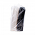 Creative Carryouts Hinged Plastic Hot Deli Boxes, Medium Snack Box, 18 oz, 6.22 x 5.9 x 2.1, Black/Clear, 200/Carton (851611PS94)