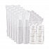 Flexstyle Double Poly Food Combo Packs, 32 oz, White, Paper, 25 Cups and 25 Lids/Pack, 10 Packs/Carton (KHB32A)