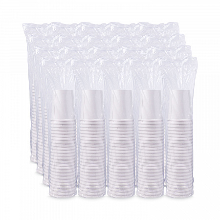 Flexstyle Double Poly Paper Containers, 32 oz, White, Paper, 25/Pack, 20 Packs/Carton (H4325U)