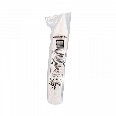 Bare Eco-Forward Treated Paper Cone Cups, ProPlanet Seal, 4.25 oz, White, 200/Bag, 25 Bags/Carton (42BR)