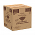 PresentaBowls Pro Black Square Bowls, 32 oz, 8.5 x 8.5 x 2, Plastic, 63/Bag, 4 Bags/Carton (B32SB)