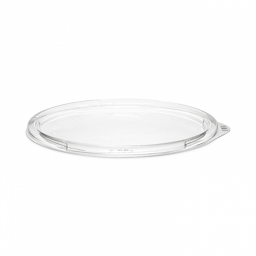 PresentaBowls Clear Flat Lids, 5.4" Diameter x 0.3" h, Plastic, 504/Carton (C16BL)