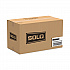 Creative Carryouts Hinged Plastic Hot Deli Boxes, Medium Snack Box, 18 oz, 6.22 x 5.9 x 2.1, Black/Clear, 200/Carton (851611PS94)