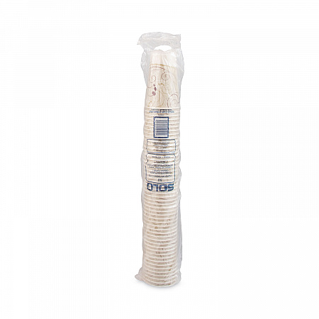 Symphony Treated-Paper Cold Cups, 16 oz, White/Beige/Red, 50/Bag, 20 Bags/Carton (RW16SYM)