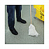 Handle/Deck Mops, #16 White Rayon Head, 48