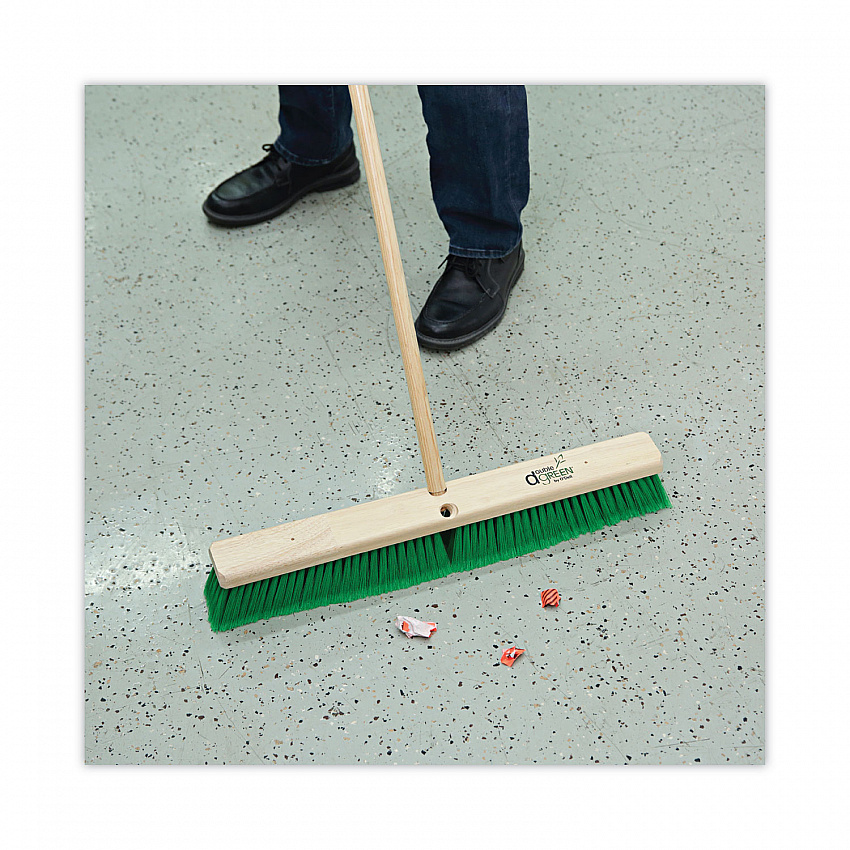 Threaded End Broom Handle, 0.94" dia x 54", Natural (121)