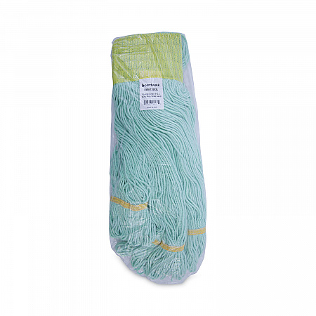 EcoMop Looped-End Mop Head, Recycled Fibers, Extra Large Size, Green, 12/Carton (1200XLCT)