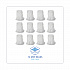 Mop Head, Value Standard Head, Rayon Fiber, Cut-End, #16, White, 12/Carton (2016R)