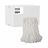 Mop Head, Value Standard Head, Rayon Fiber, Cut-End, #16, White, 12/Carton (2016R)